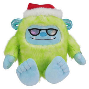 Animated Musical Light Up Rapping Christmas Yeti Plush Plays ICE, ICE, YETI NEW